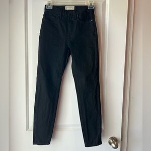 Everlane high rise Black Jeans. 23